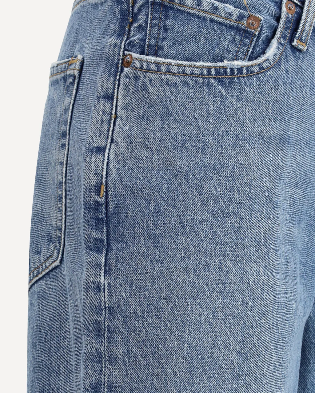 Five-Pocket Denim Trousers