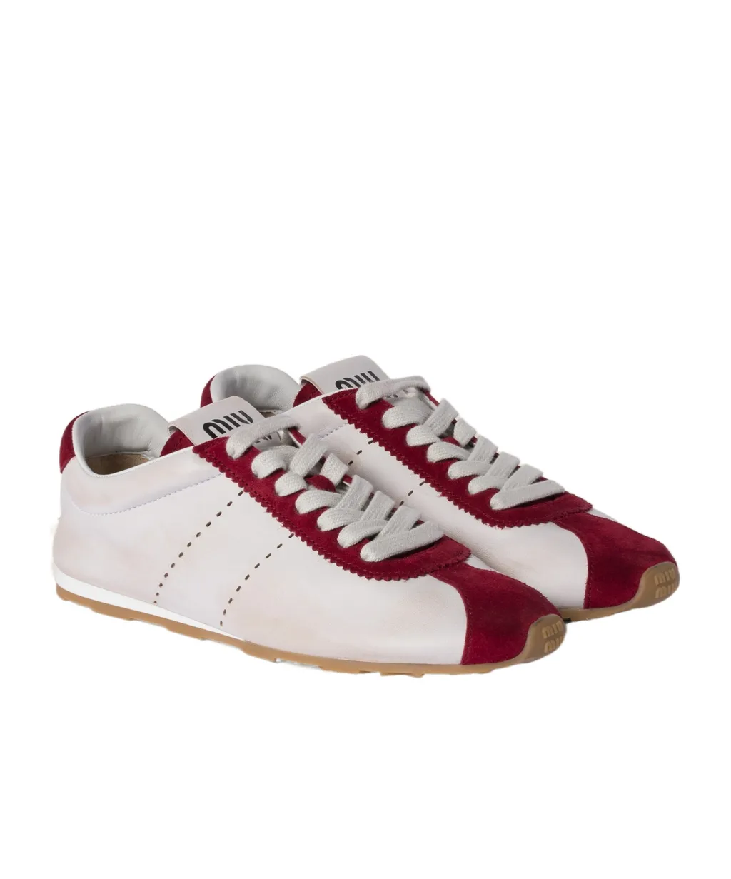 Miu Miu Plume Two-Toned Sneakers