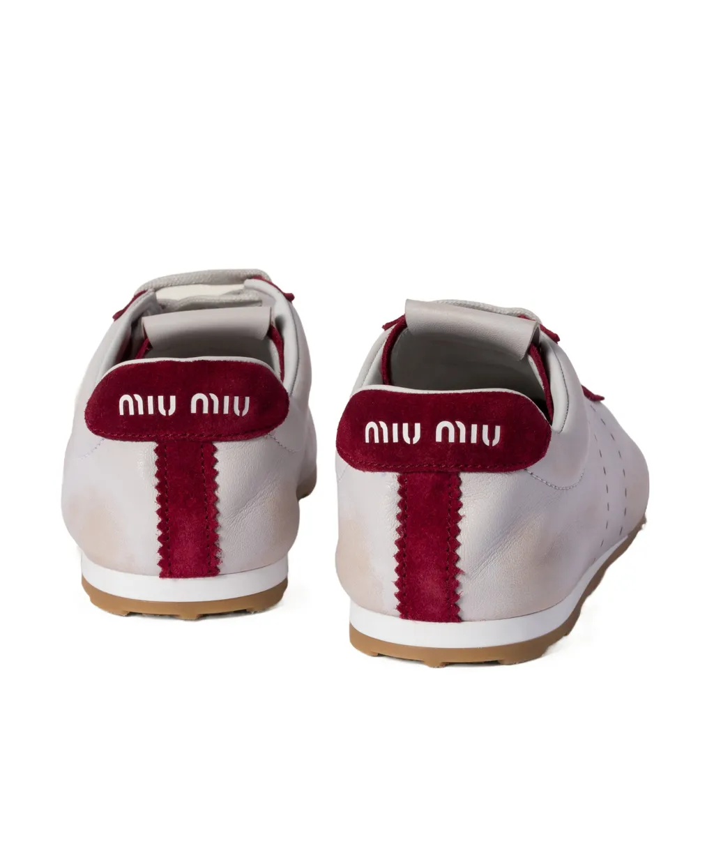 Miu Miu Plume Two-Toned Sneakers