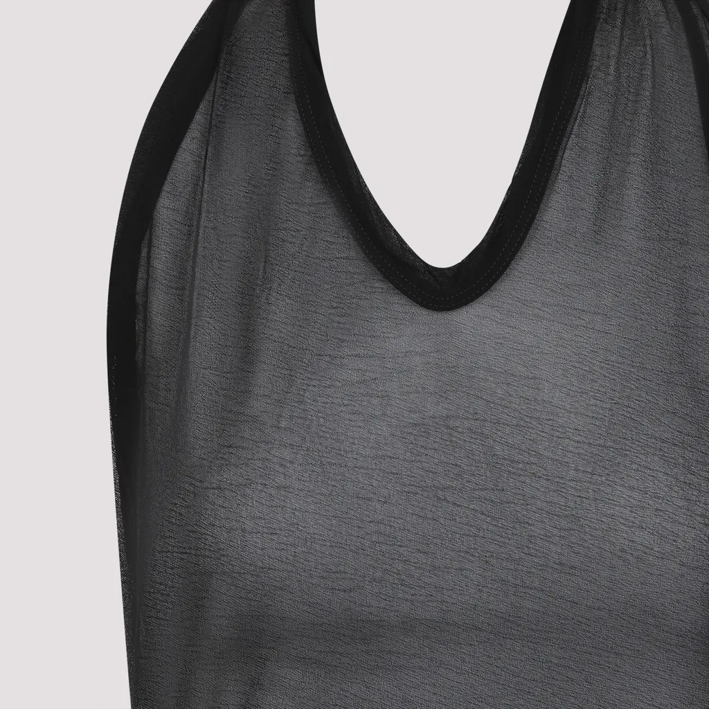 Rick Owens Halterneck Sheer Top