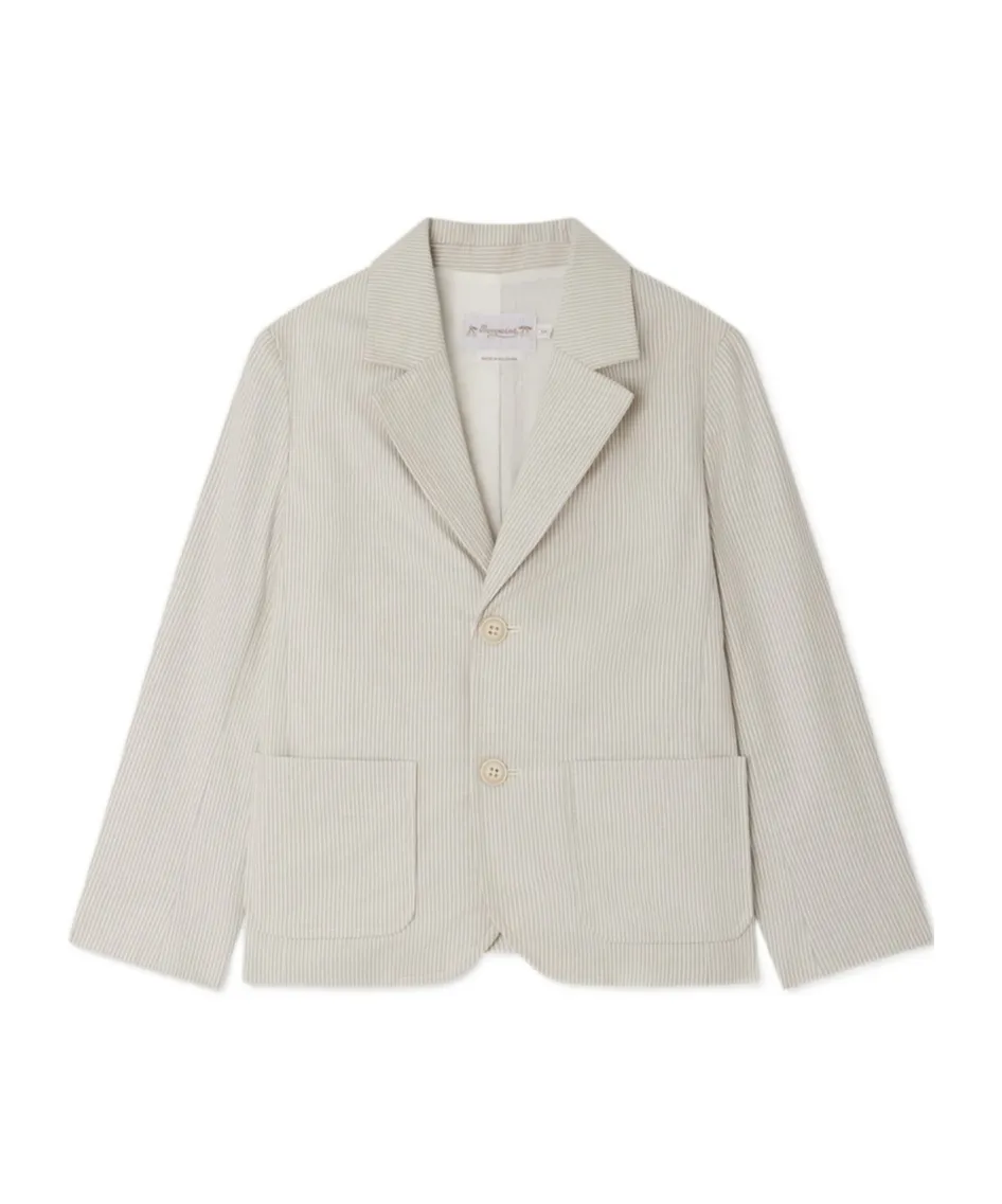 Benjamin Structured Striped Jacket