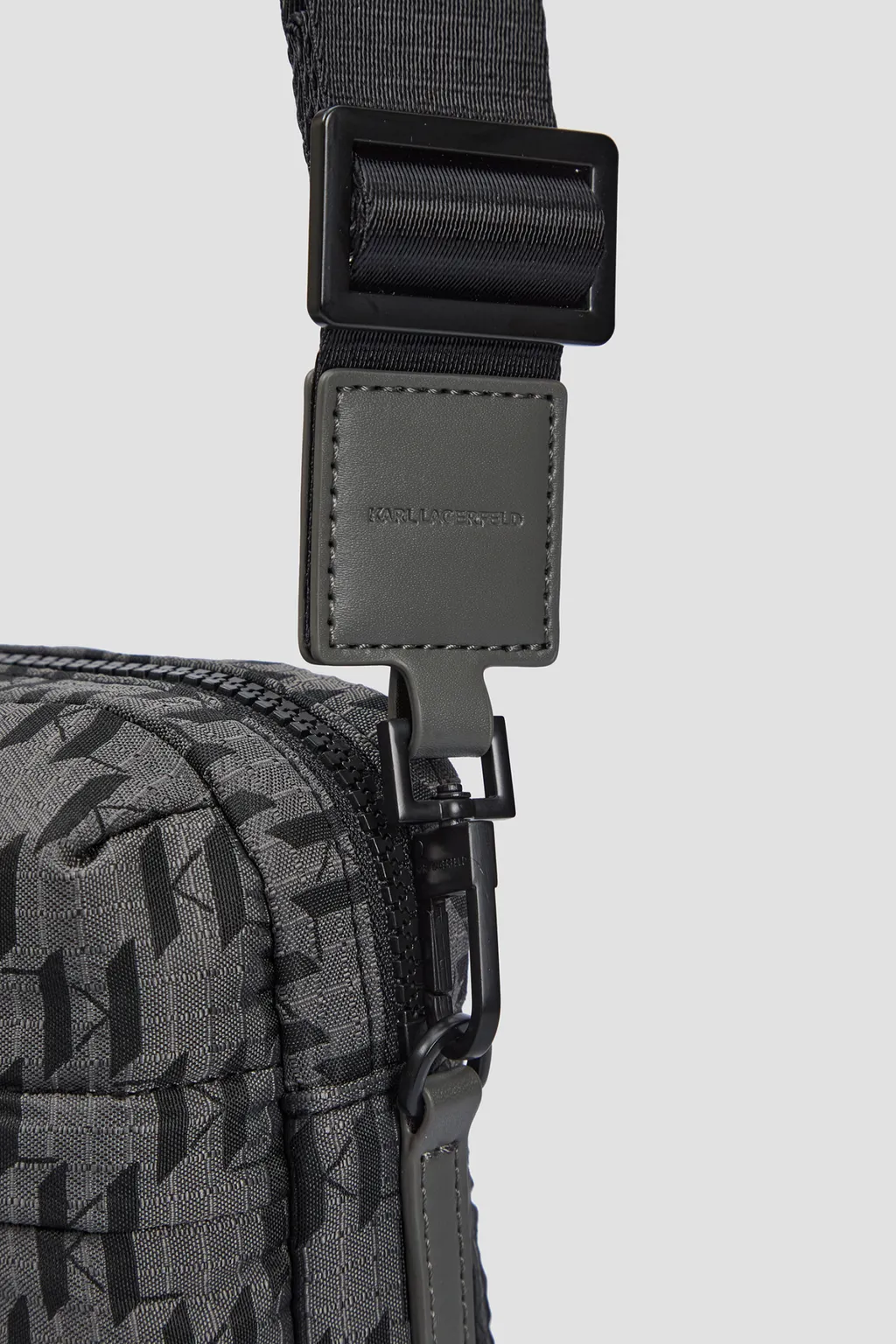 Zippered Shoulder Bag