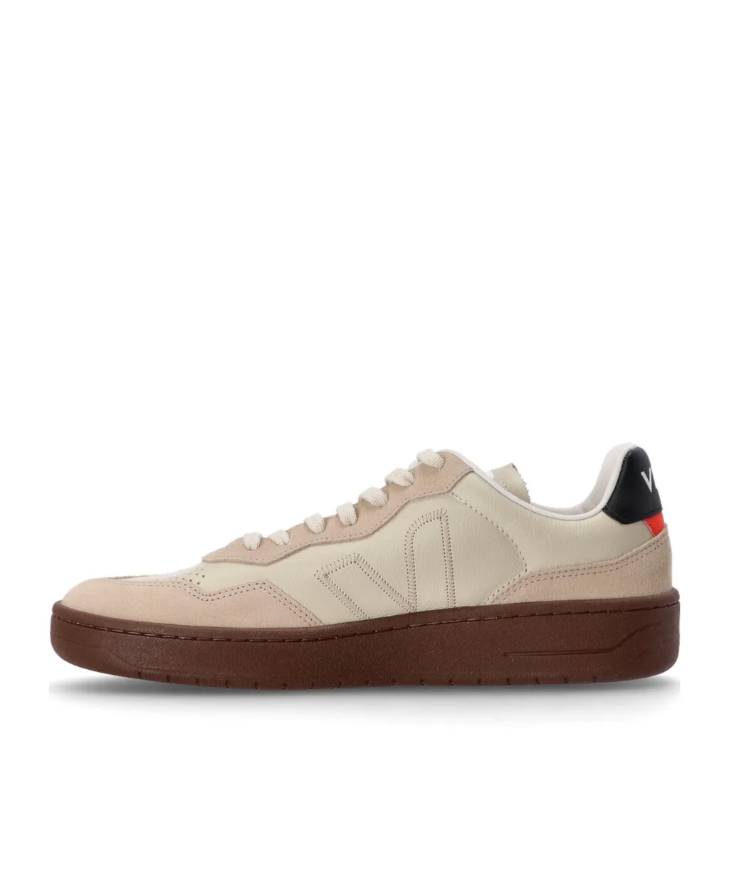 Veja V-90 Lace-Up Sneakers