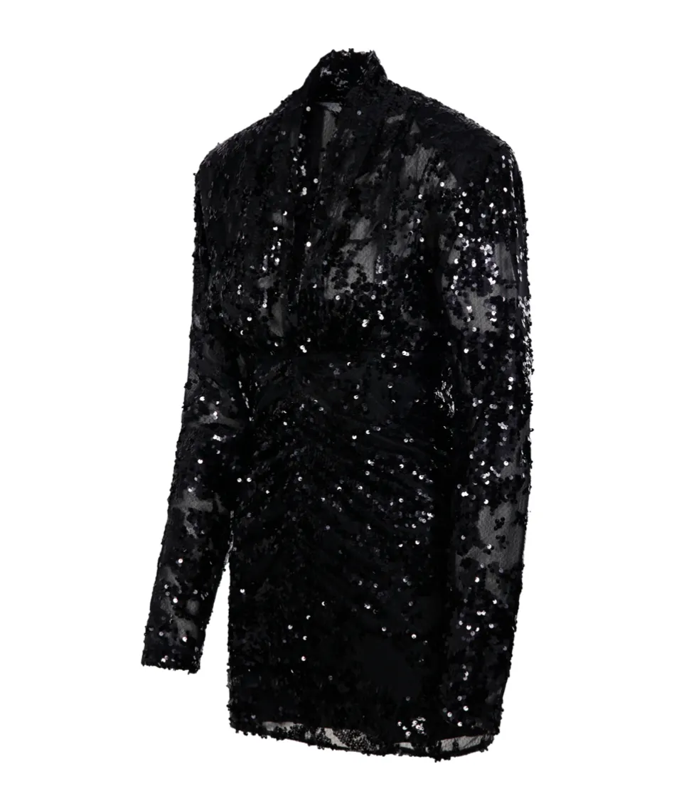 Long-Sleeved Mini Dress