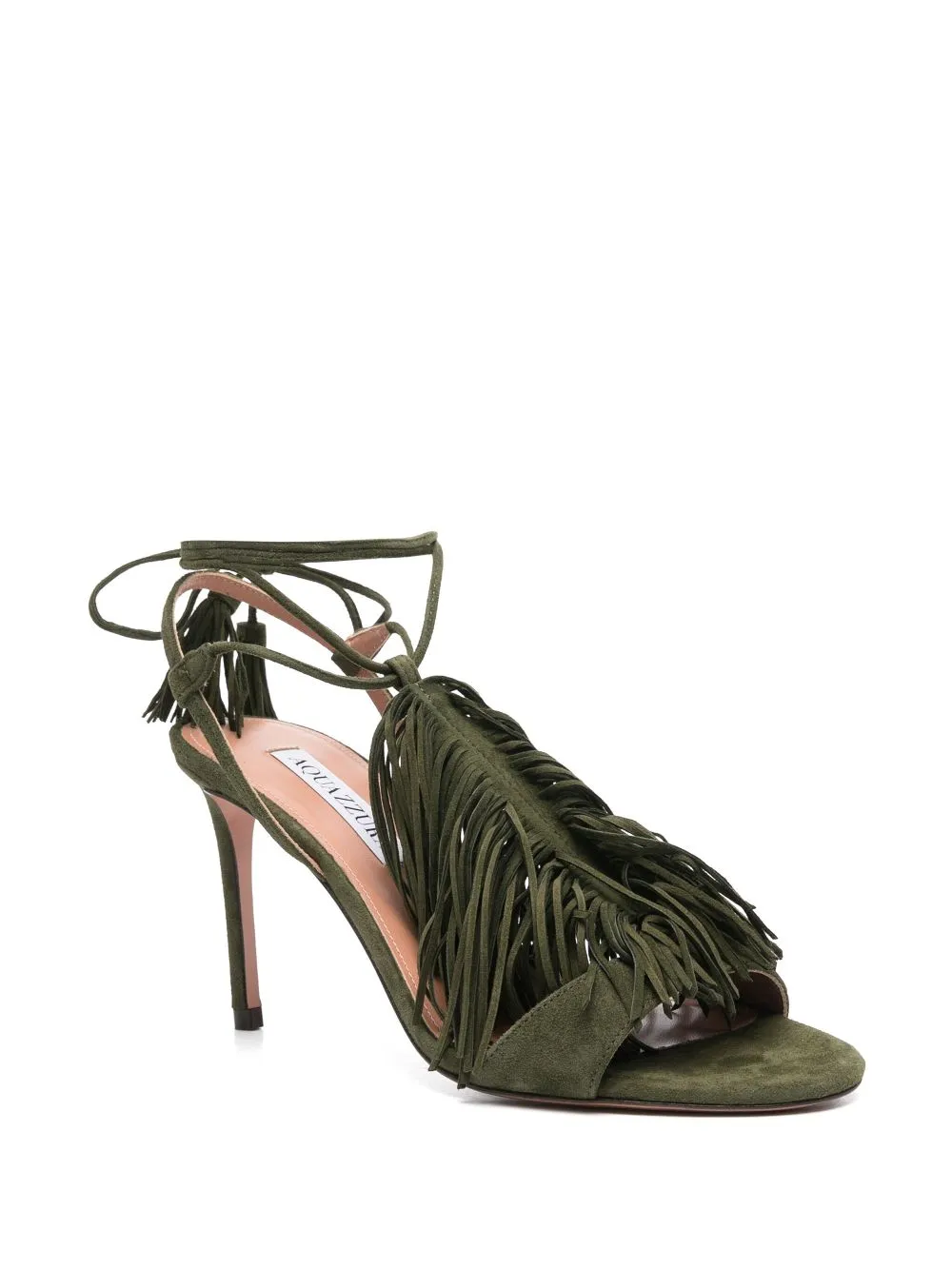Tassel Detail High-Heeled Sandals
