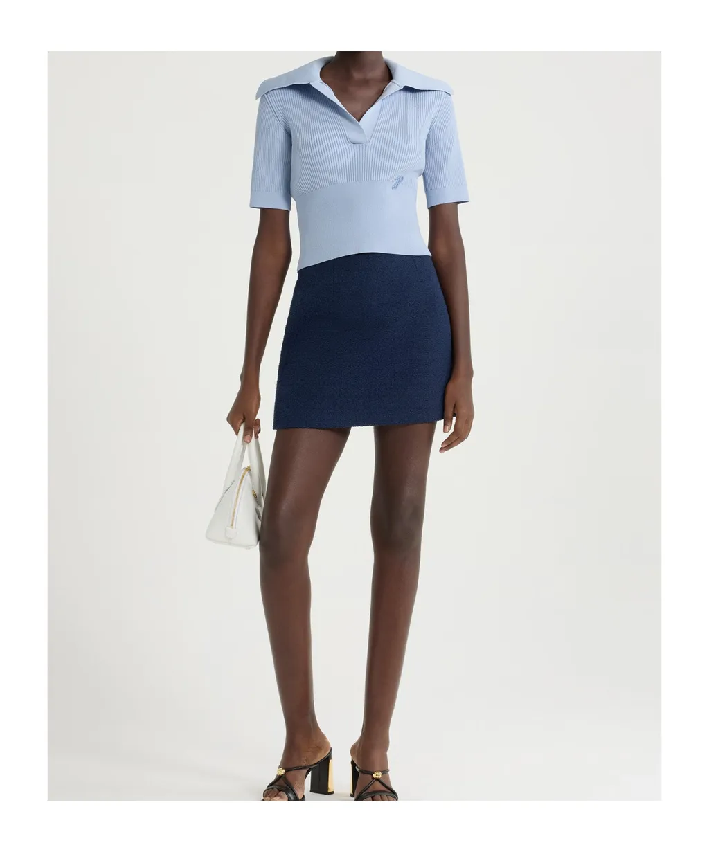 Knitted Polo Shirt