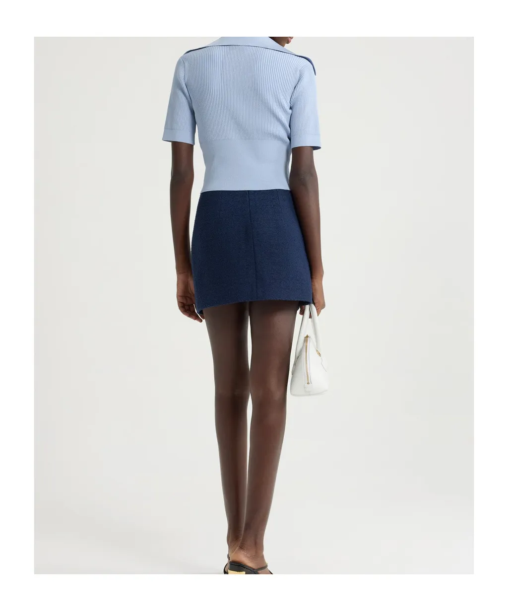 Knitted Polo Shirt