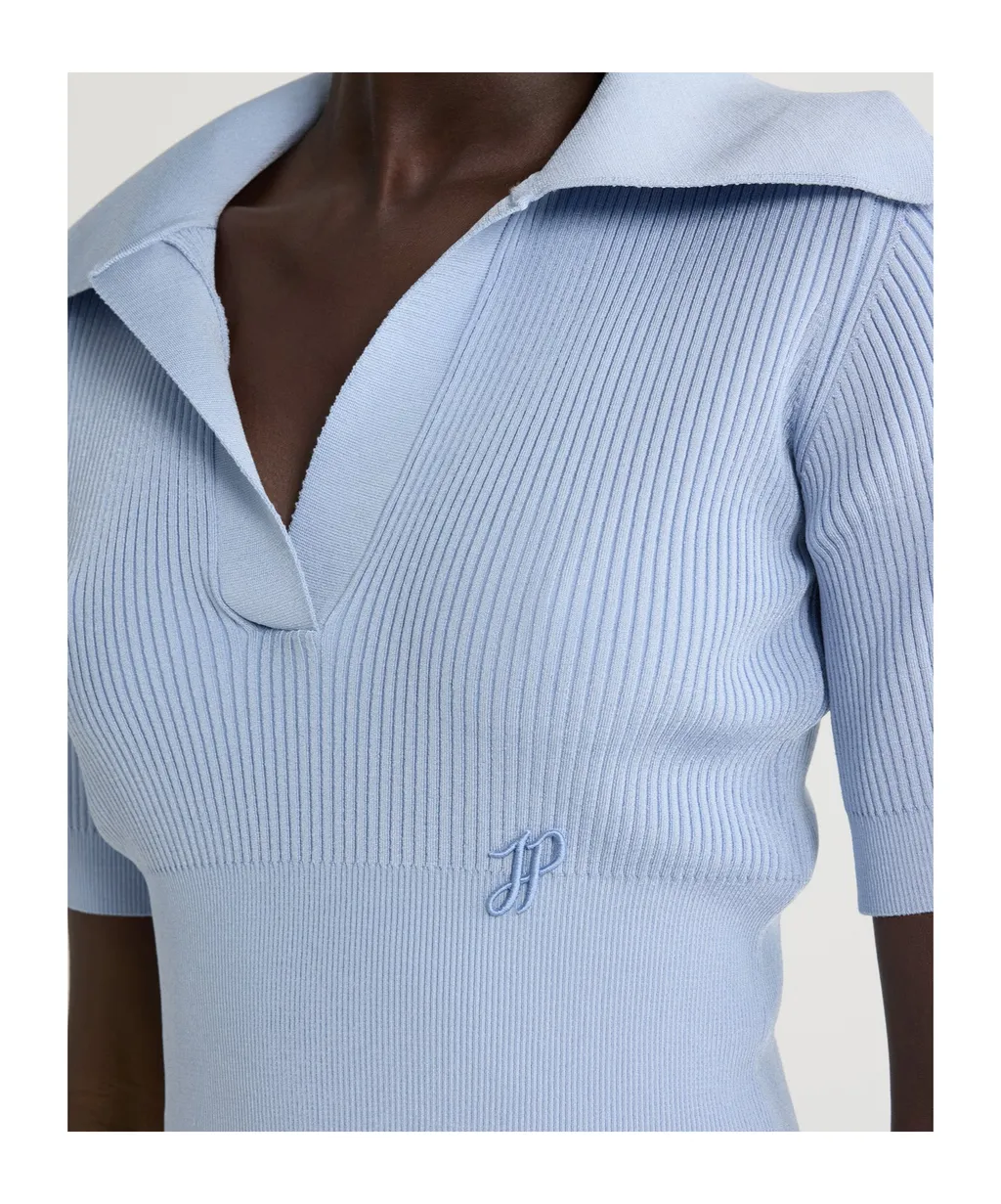 Knitted Polo Shirt