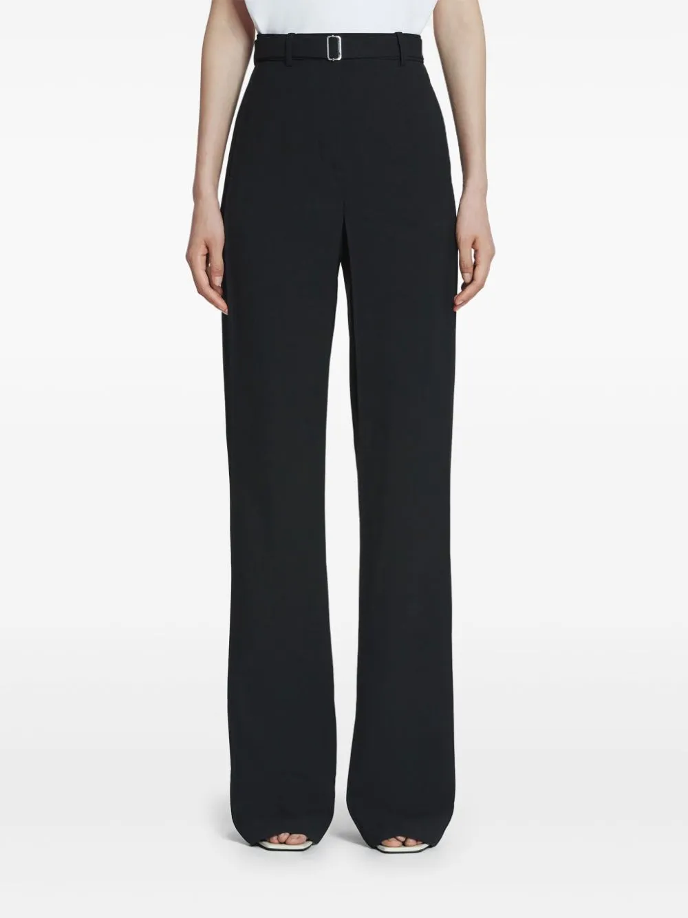 Lanvin Belted Tailored Trousers