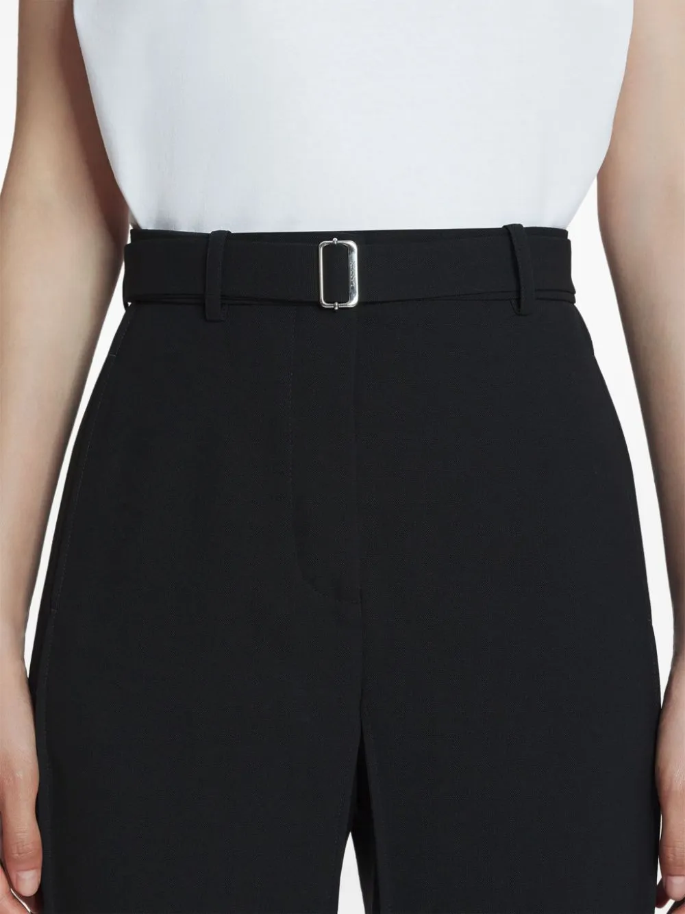 Lanvin Belted Tailored Trousers