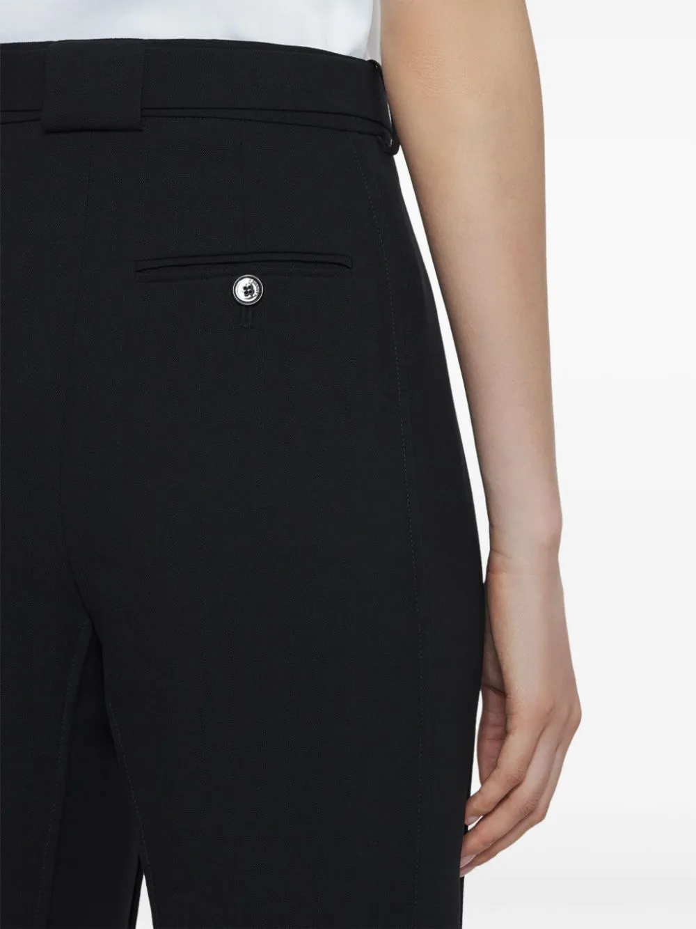 Lanvin Belted Tailored Trousers