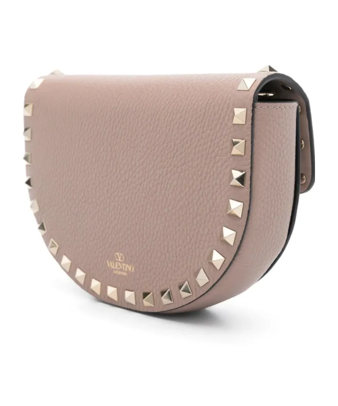 Valentino Garavani Rockstud Foldover Top Crossbody Bag