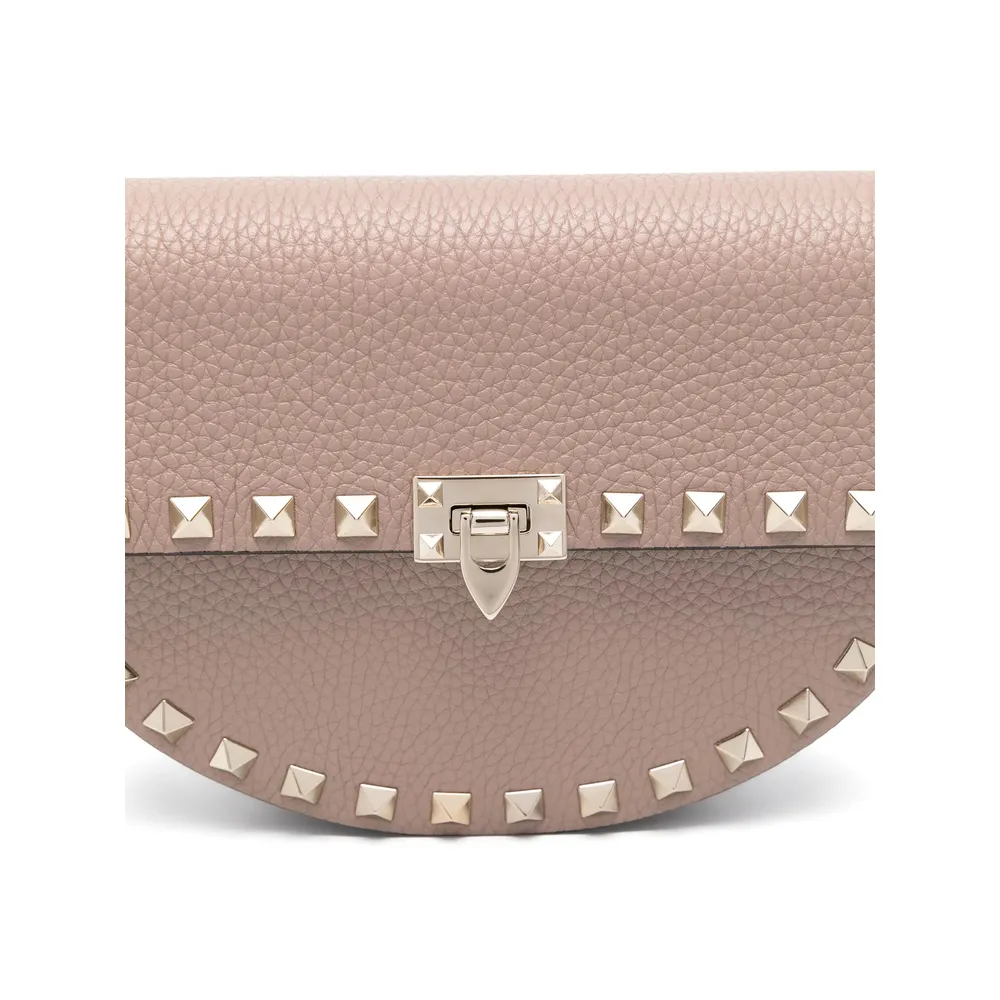 Valentino Garavani Rockstud Foldover Top Crossbody Bag