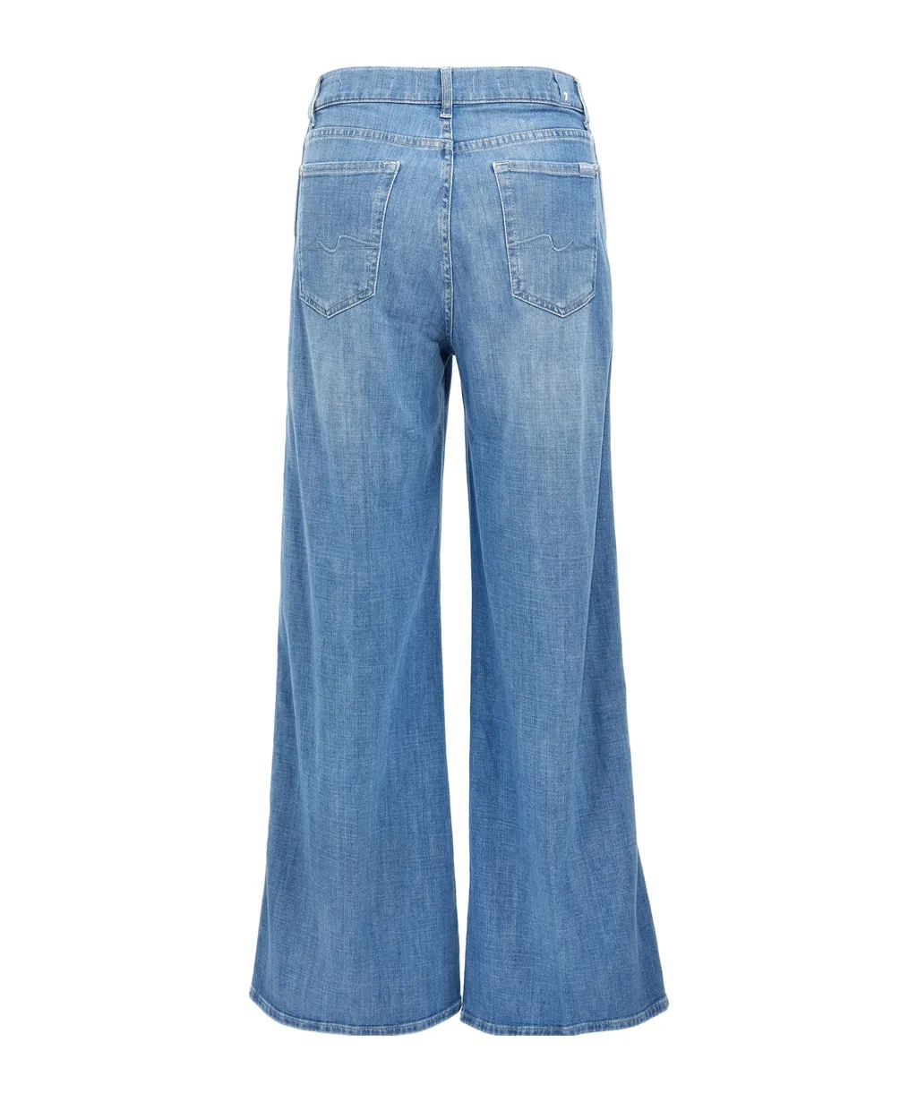 7 For All Mankind Lotta Wide-Leg Jeans