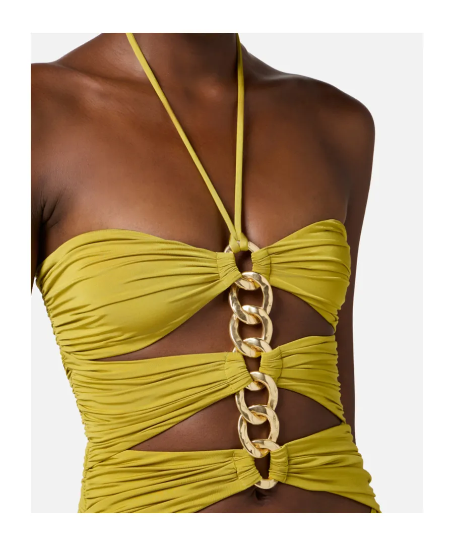 Elisabetta Franchi Chain Swimsuit