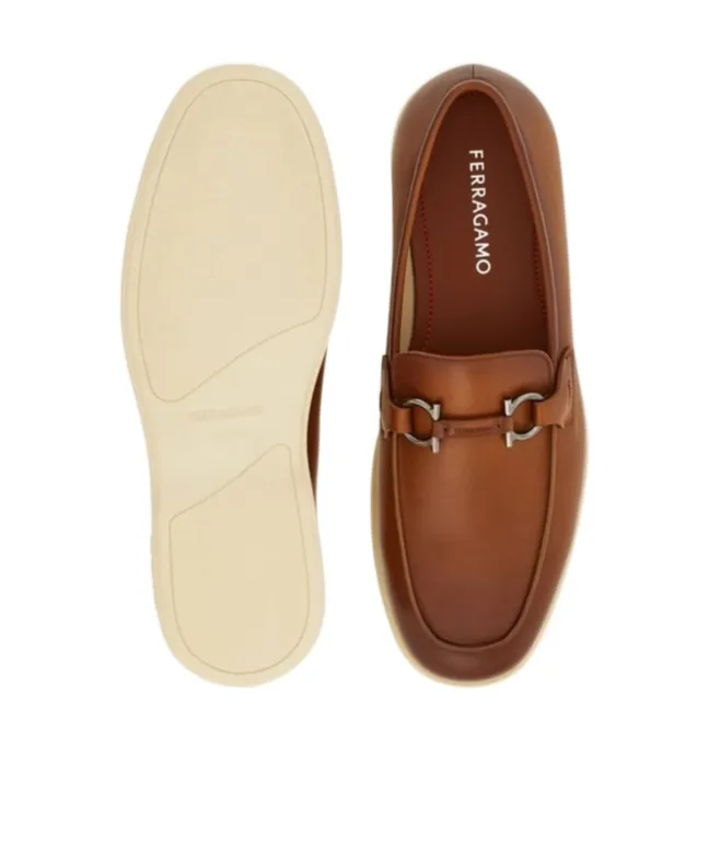 Gancini-Detail Loafers