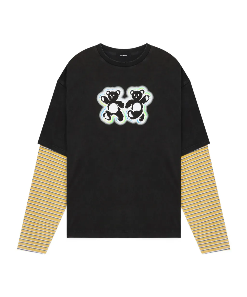 Teddy-Twins Layered T-Shirt