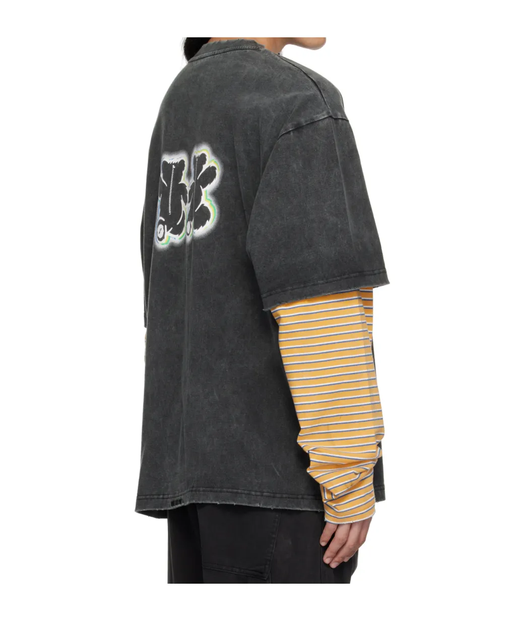 Teddy-Twins Layered T-Shirt