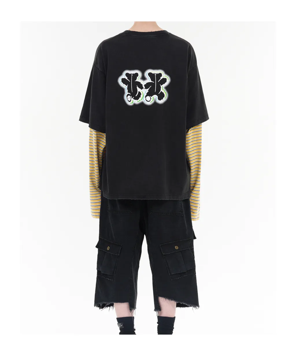 Teddy-Twins Layered T-Shirt