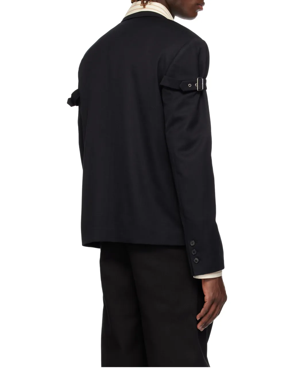 Lapel Long-Sleeved Suit Jacket