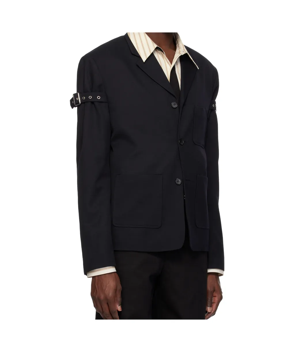 Lapel Long-Sleeved Suit Jacket