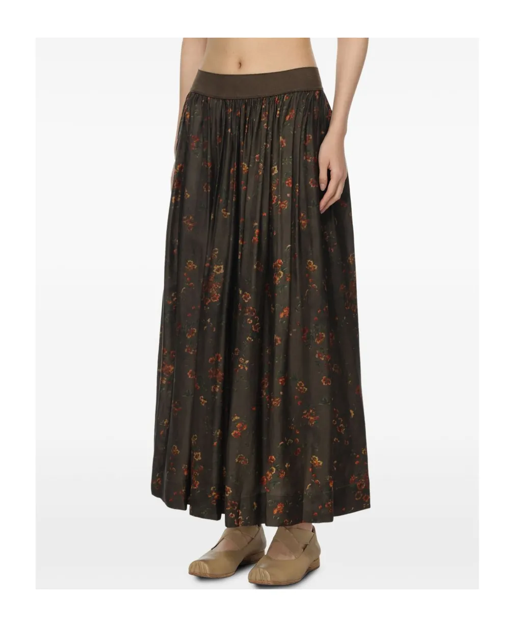 Elastic Waist Skirt