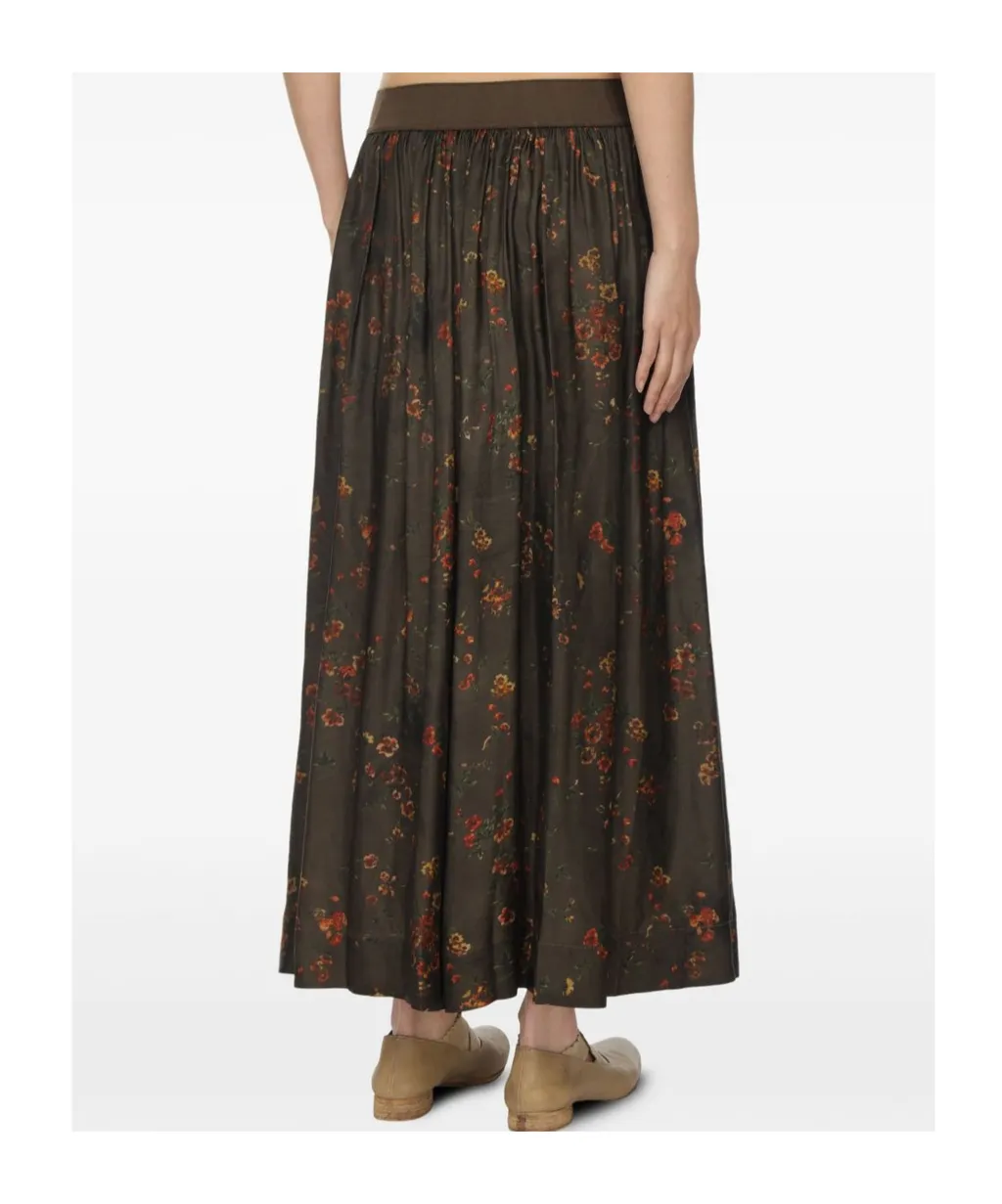 Elastic Waist Skirt