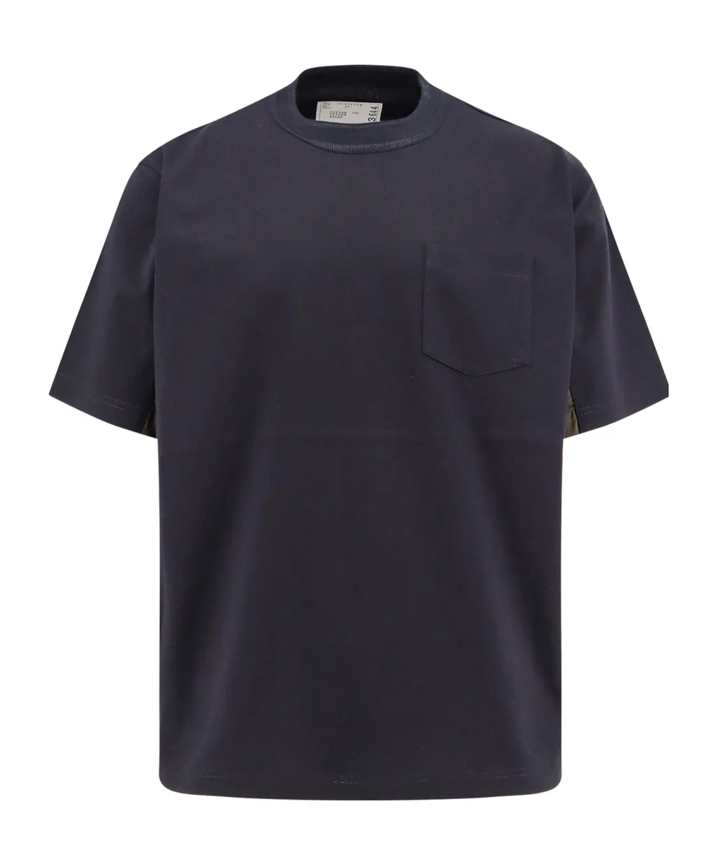 Sacai Short Sleeved Crewneck T-Shirt