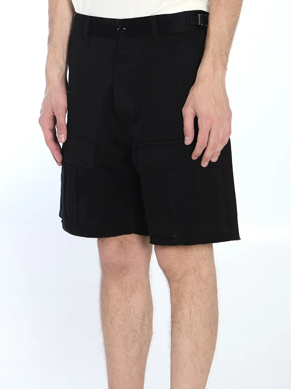 Celine Cargo Shorts In Cotton