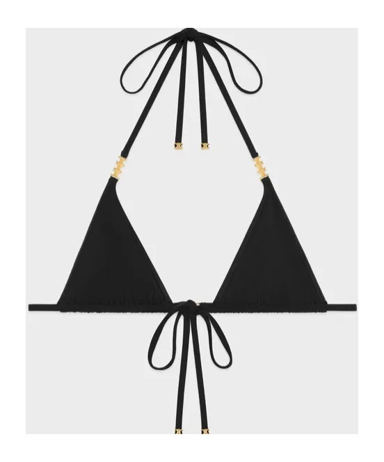 Triomphe Triangle Top In Matte Jersey