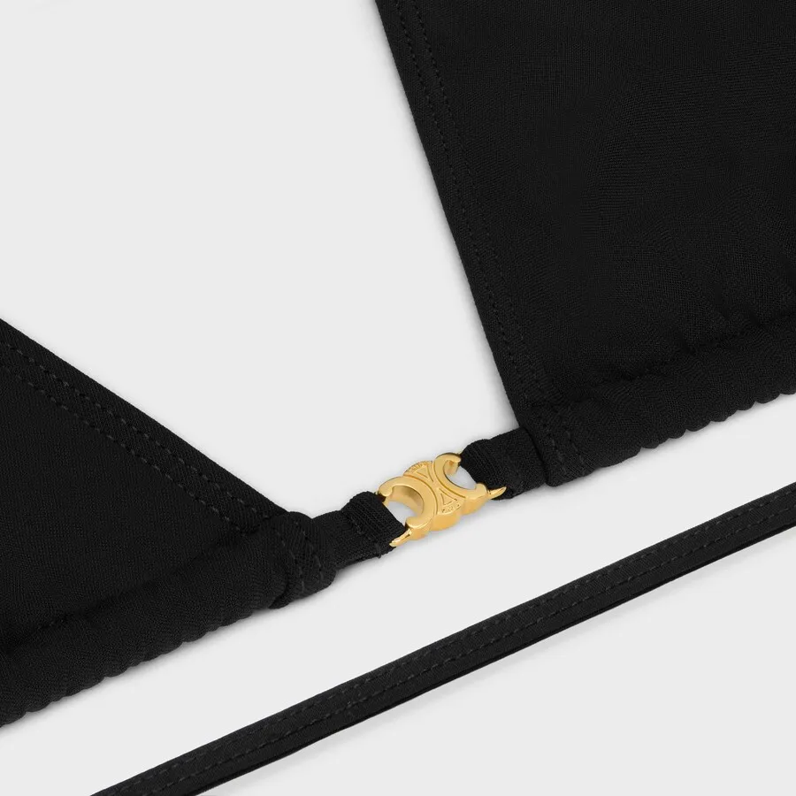 Triomphe Triangle Top In Matte Jersey