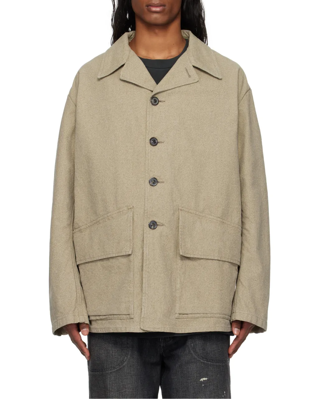 Cotton Caban Jacket