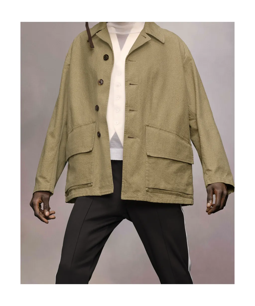 Cotton Caban Jacket