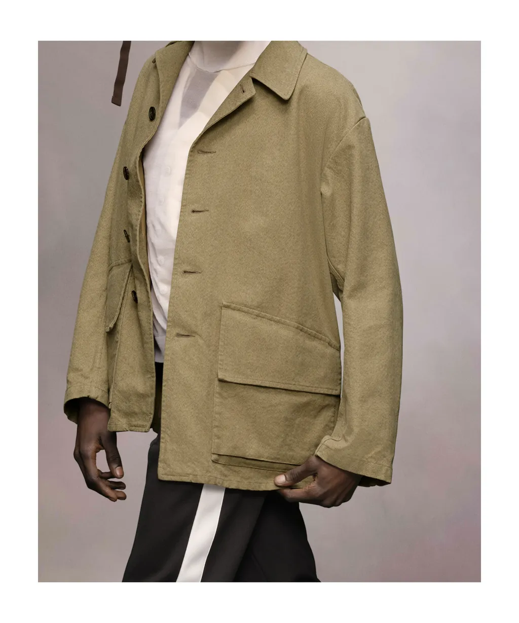 Cotton Caban Jacket