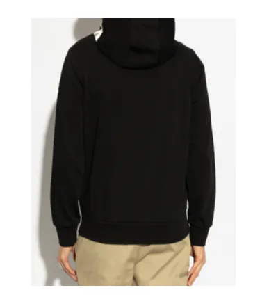 Moncler Zip-Up Hooded Cardigan