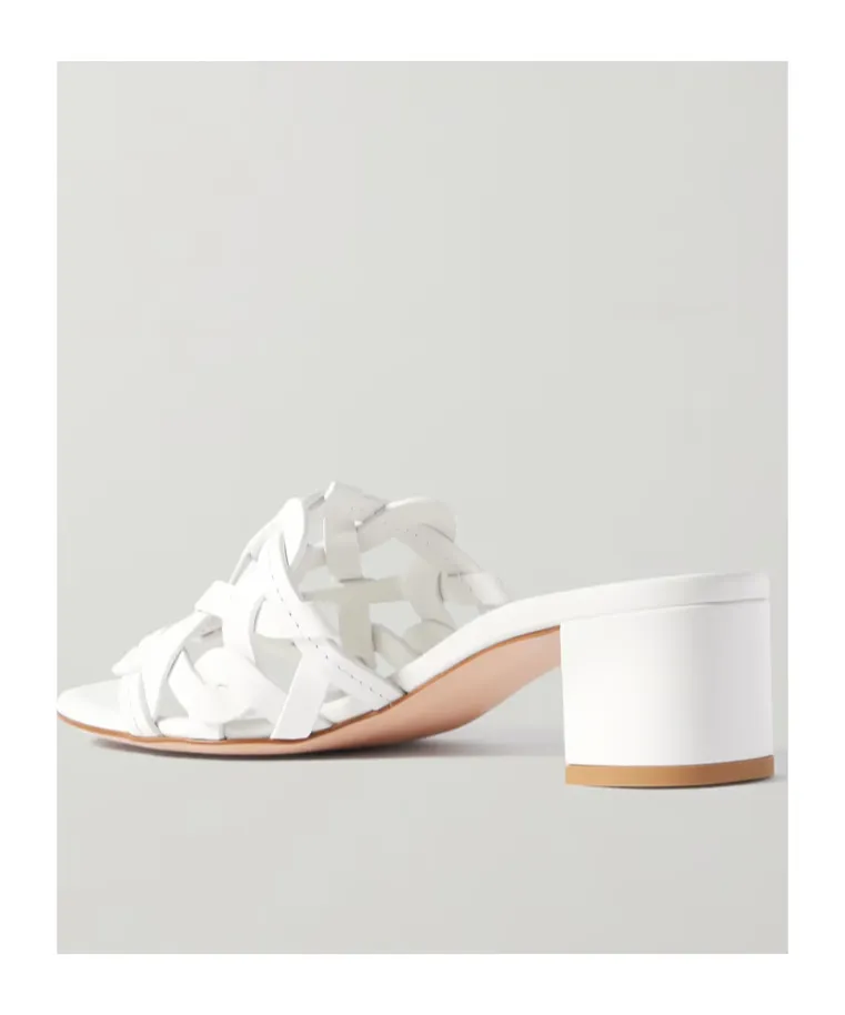 55Mm Leather Sandals
