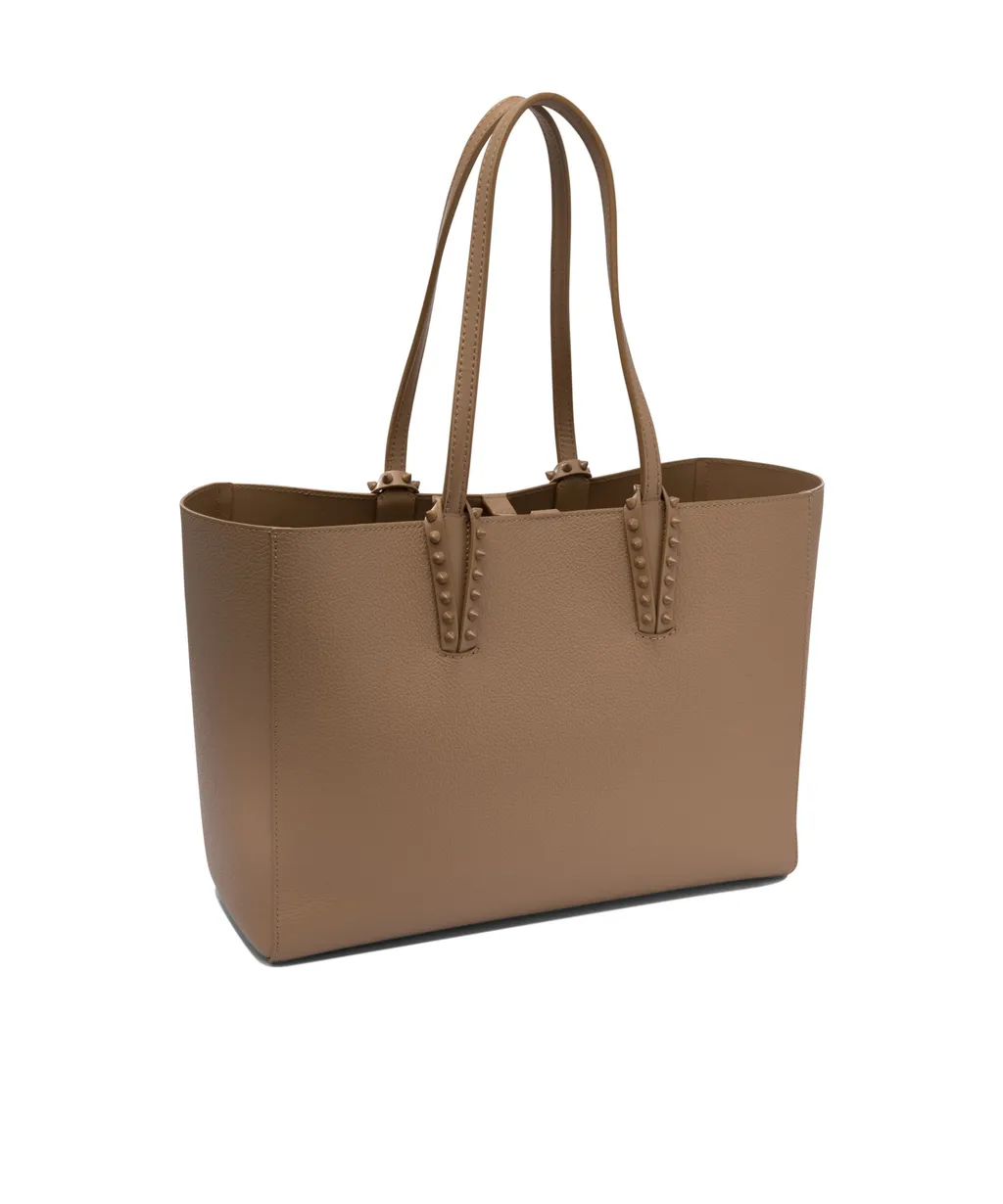Christian Louboutin Cabata Stud Detailed Small Tote Bag