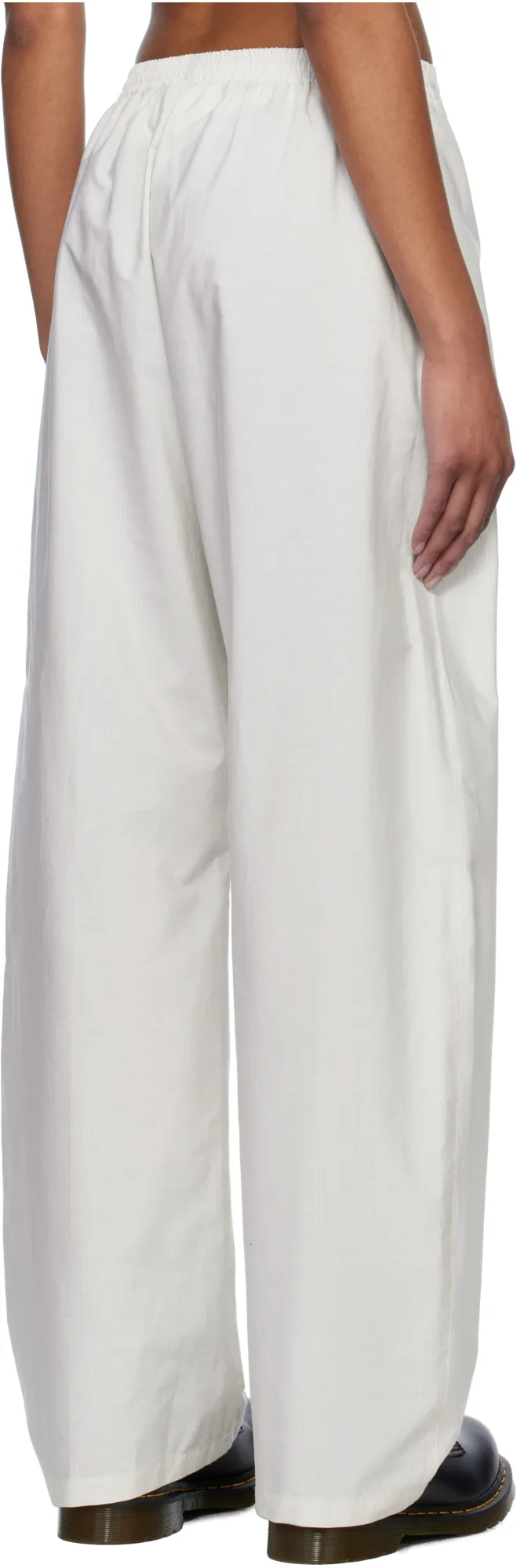 Cotton Flared Trousers