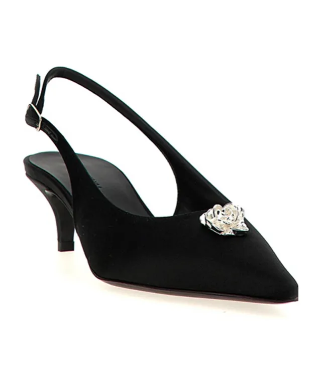 45Mm Rosetta Slingback Pumps