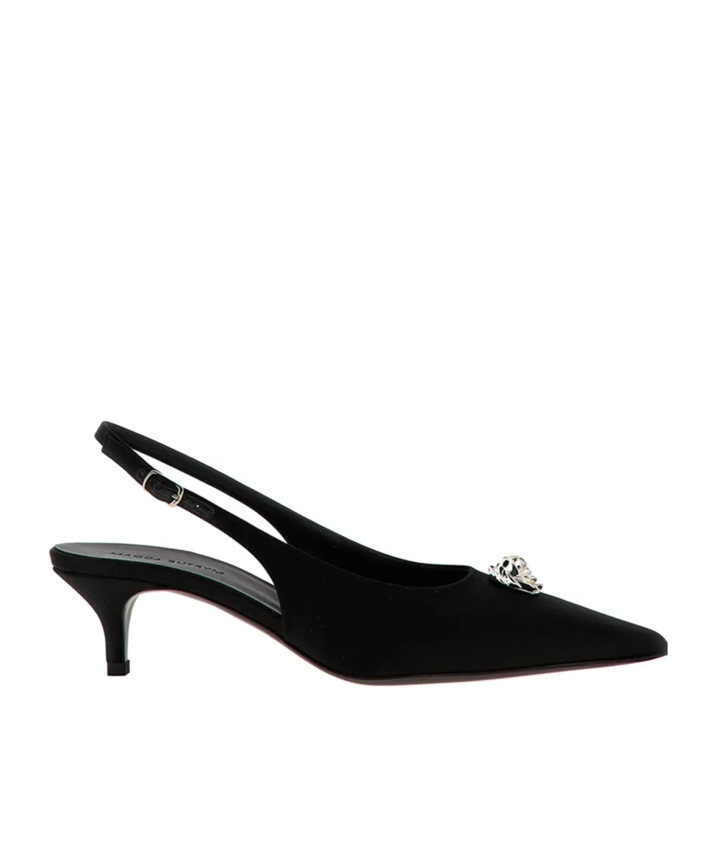 45Mm Rosetta Slingback Pumps