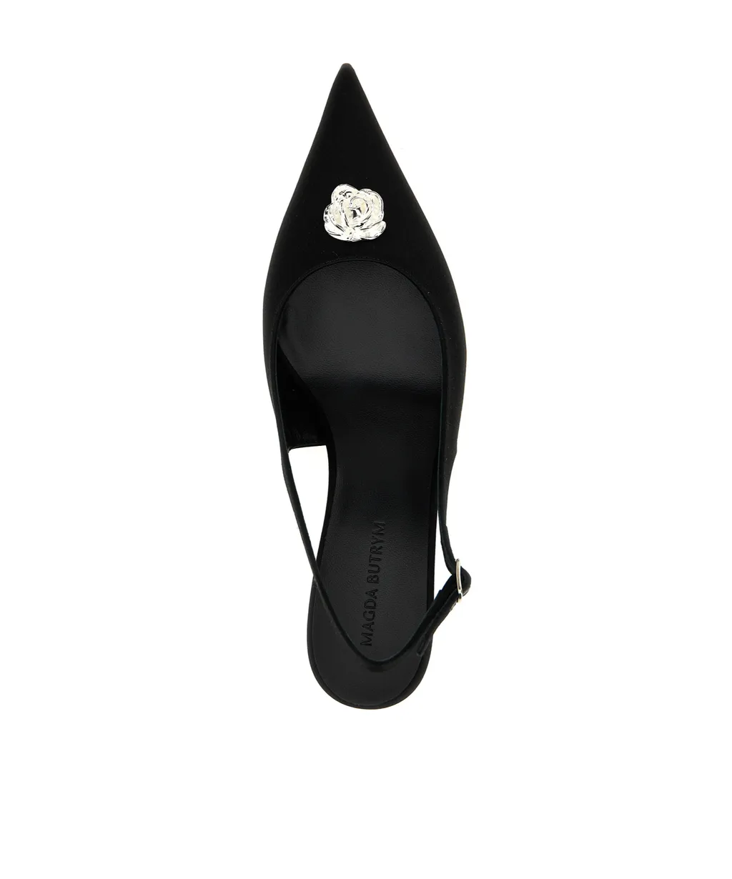 45Mm Rosetta Slingback Pumps