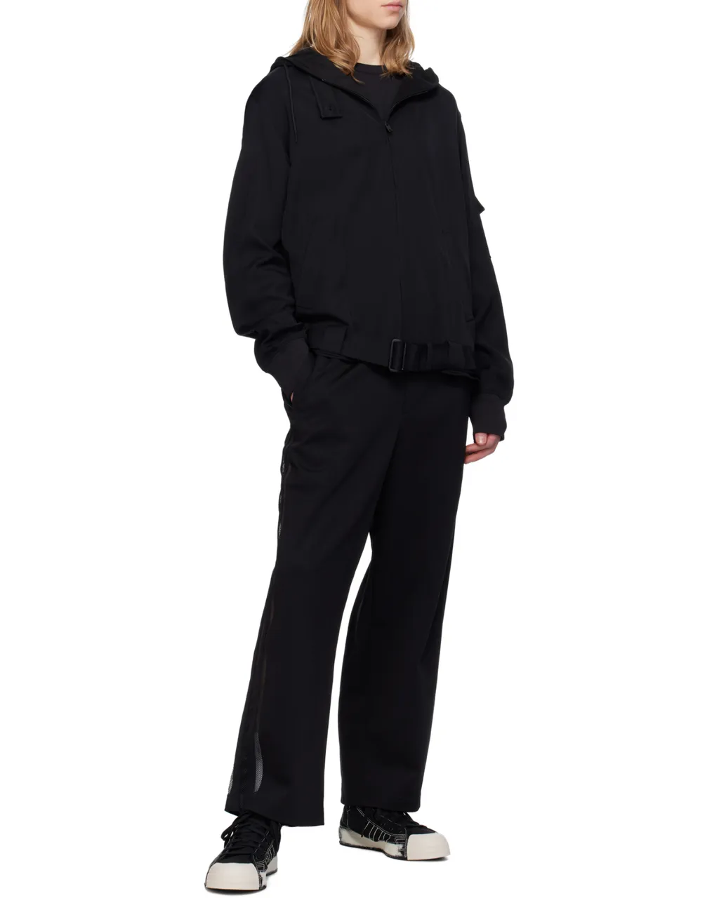 Y-3 Mesh 3-Striped Track Pants