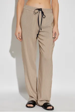 Pleat-Detail Pyjama Trousers