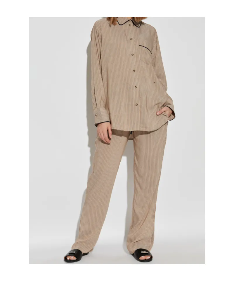 Stripe Pajama Shirt