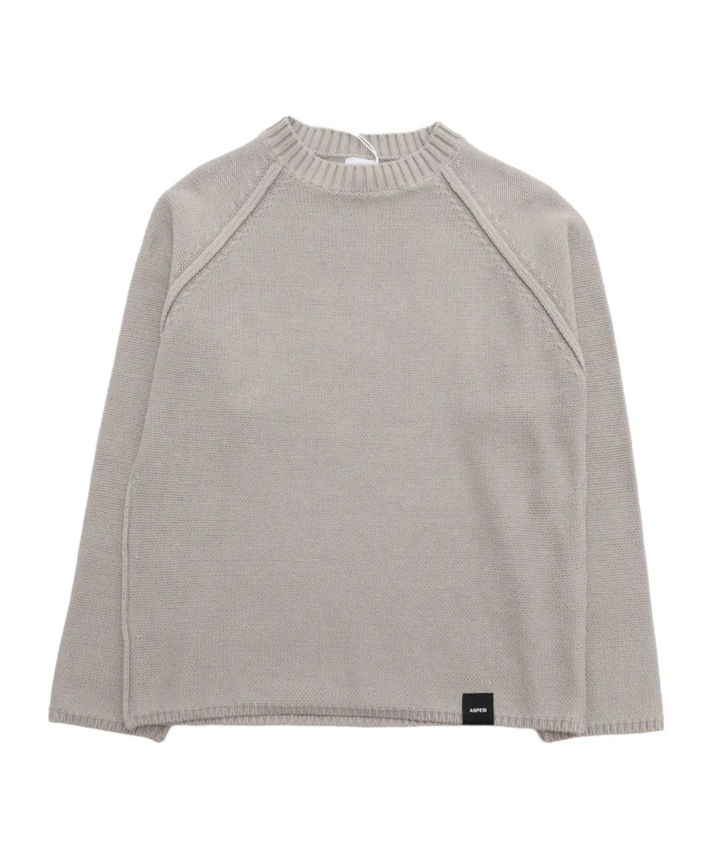 Aspesi Kids Logo Tag Knitted Jumper