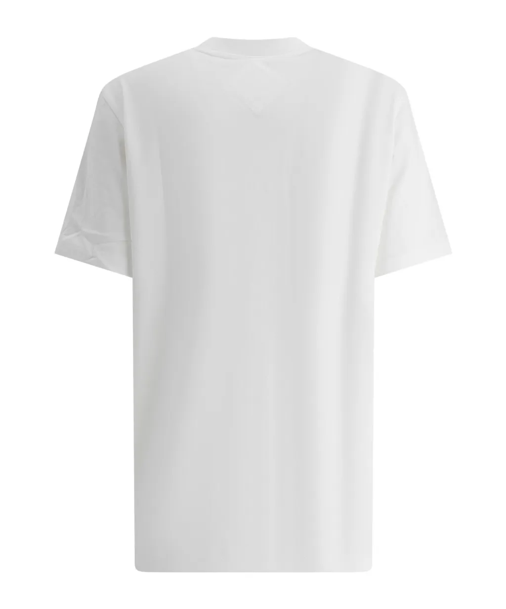 Mcm Logo Printed Crewneck T-Shirt