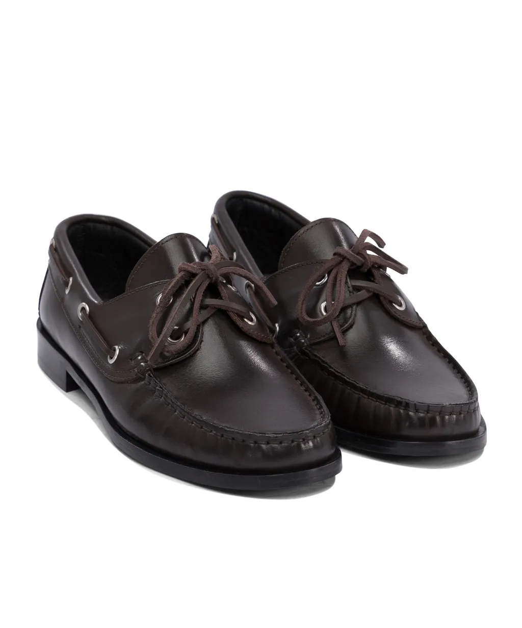Harris Leather Moccasin Flats