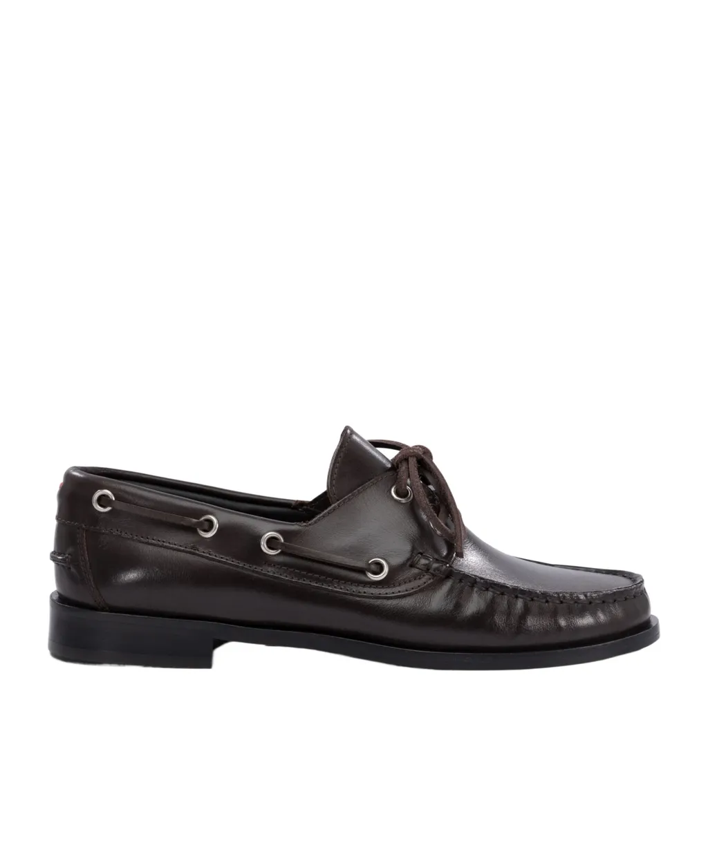 Harris Leather Moccasin Flats