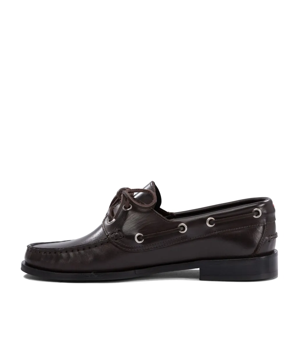 Harris Leather Moccasin Flats