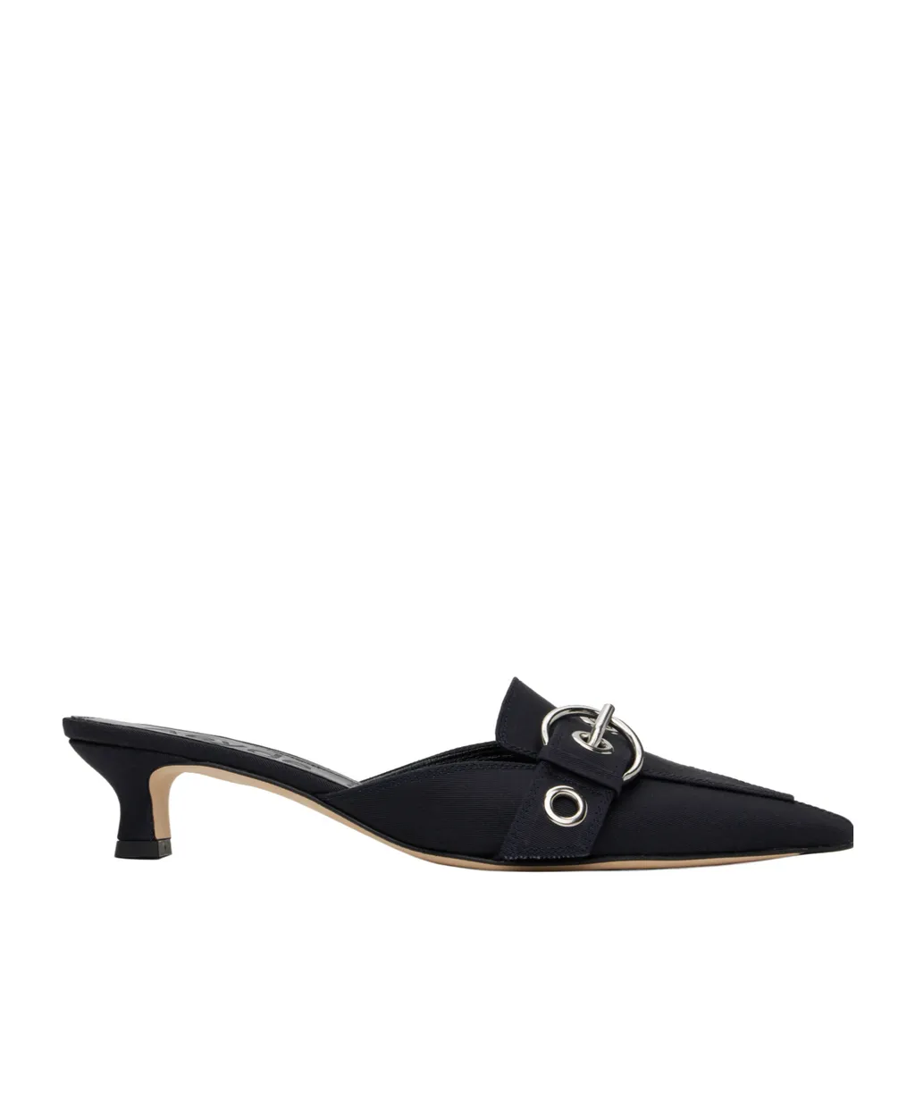 35Mm Danielle Decorative-Buckle Mules